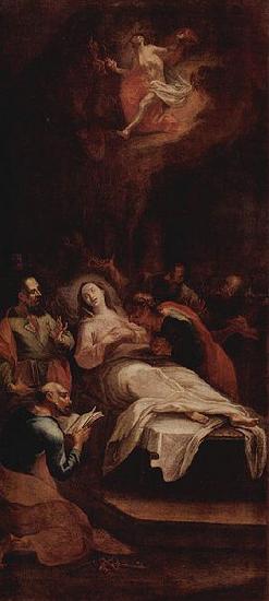 UNTERBERGER, Michelangelo Tod der Maria oil painting image